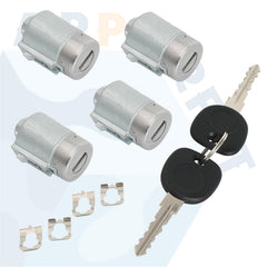 APPERFiT front door handle lock cylinder left driver-side replacement