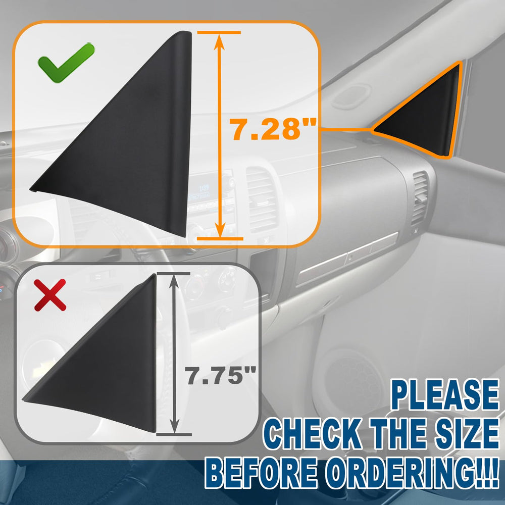 APPERFiT right triangle cover, blends with interior and completes the pair