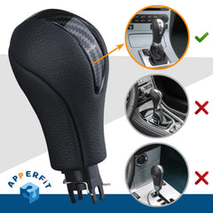 APPERFiT gear shift knob installed in Infiniti EX35 shows precise OEM-like fit
