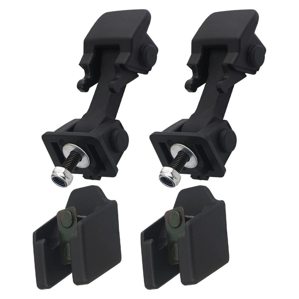 APPERFiT hood latch with catch bracket secures Wrangler front hood reliably.