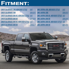 APPERFiT installed on a Chevy Silverado tailgate with chrome finish.