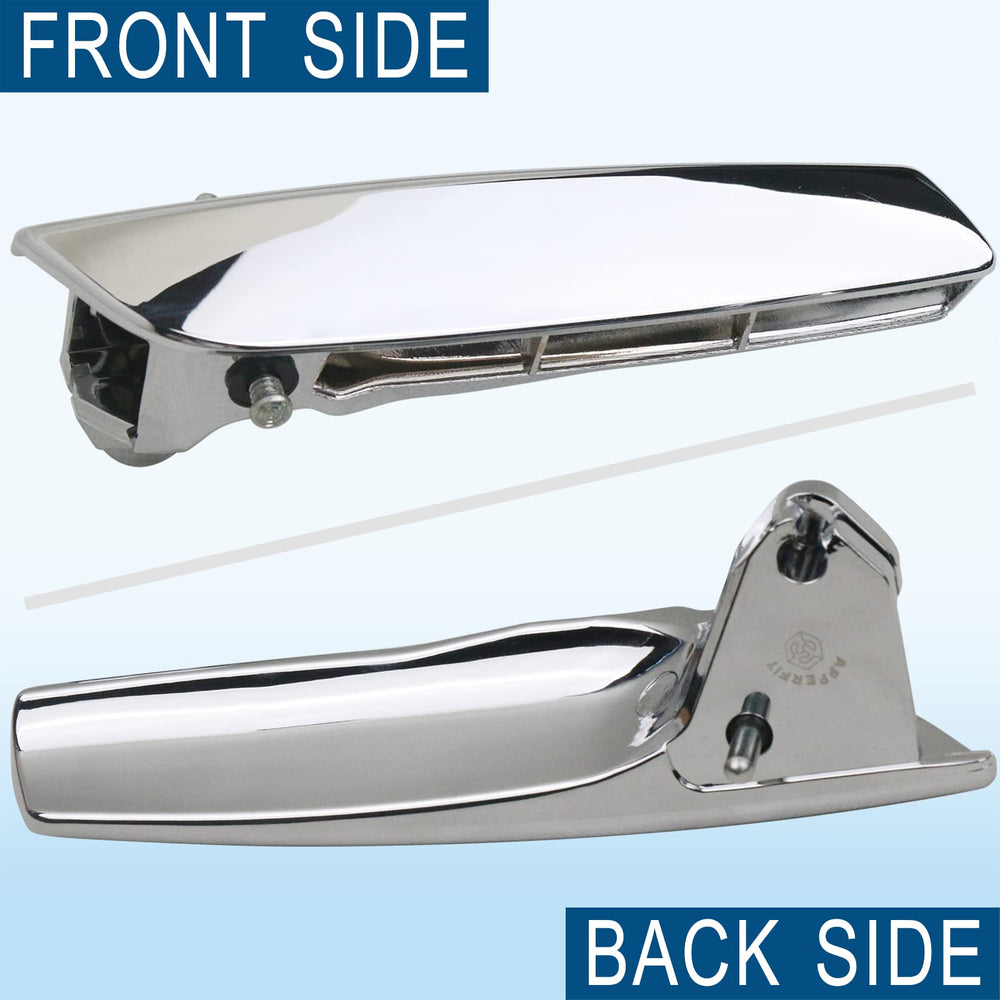 APPERFiT chrome interior door handle lever four-piece replacement kit