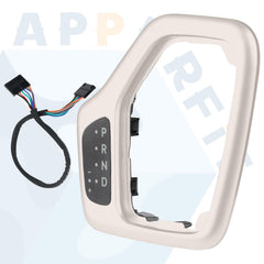 APPERFiT jeep cherokee shifter bezel assembly restores center console aesthetics and function.