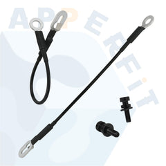 APPERFiT bolts pack included for secure tailgate cable installation.