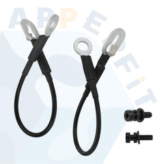 APPERFiT tailgate hardware kit with 1-year warranty for peace of mind.