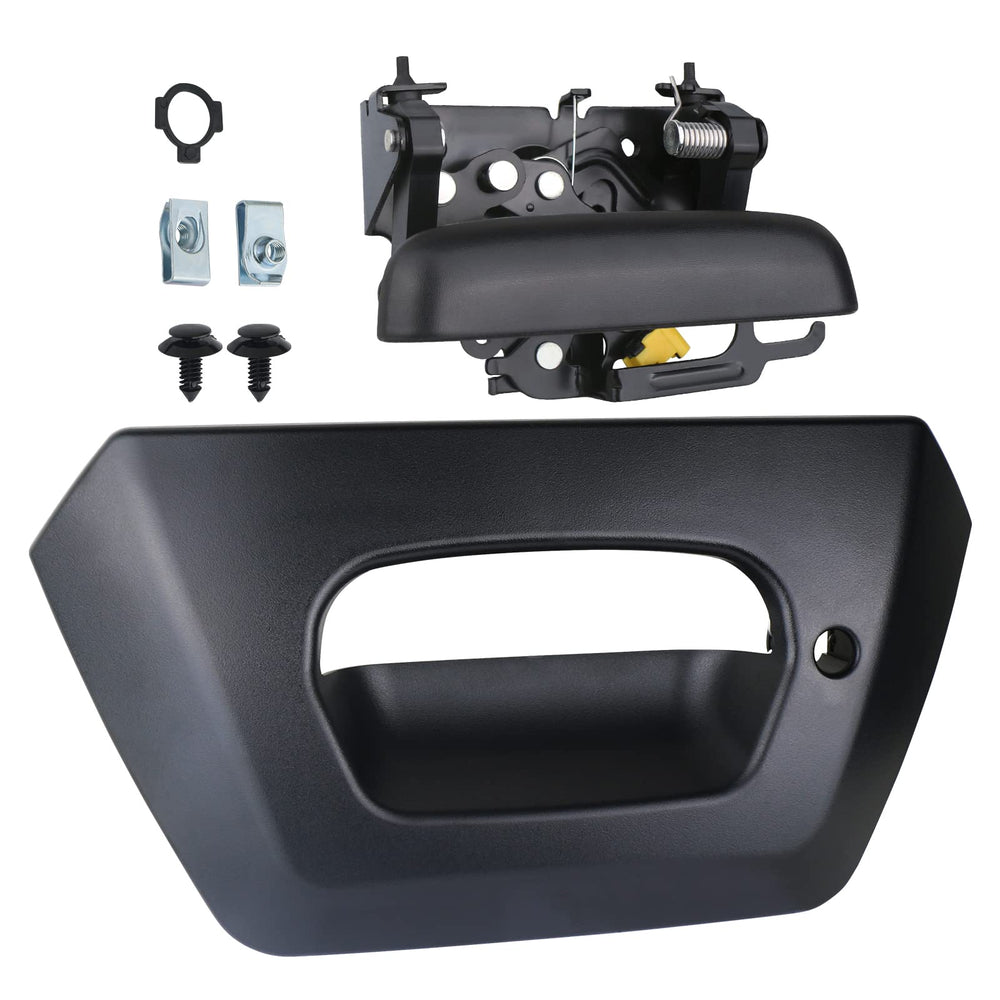 APPERFiT tailgate latch with bezel trim for Avalanche; precise fit and easy rear access