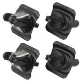 APPERFiT tie down anchor for Chevy Silverado bed rail system secures cargo reliably.