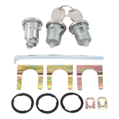 ApplianPar door lock cylinder set package view for easy replacement in classic GM cars.