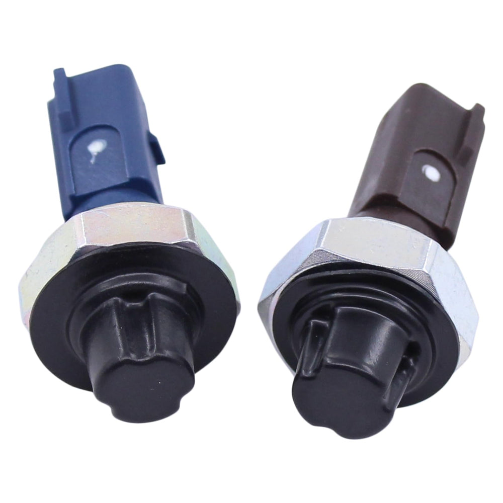 Close-up of ApplianPar sensor connector detail with brown and blue plugs.