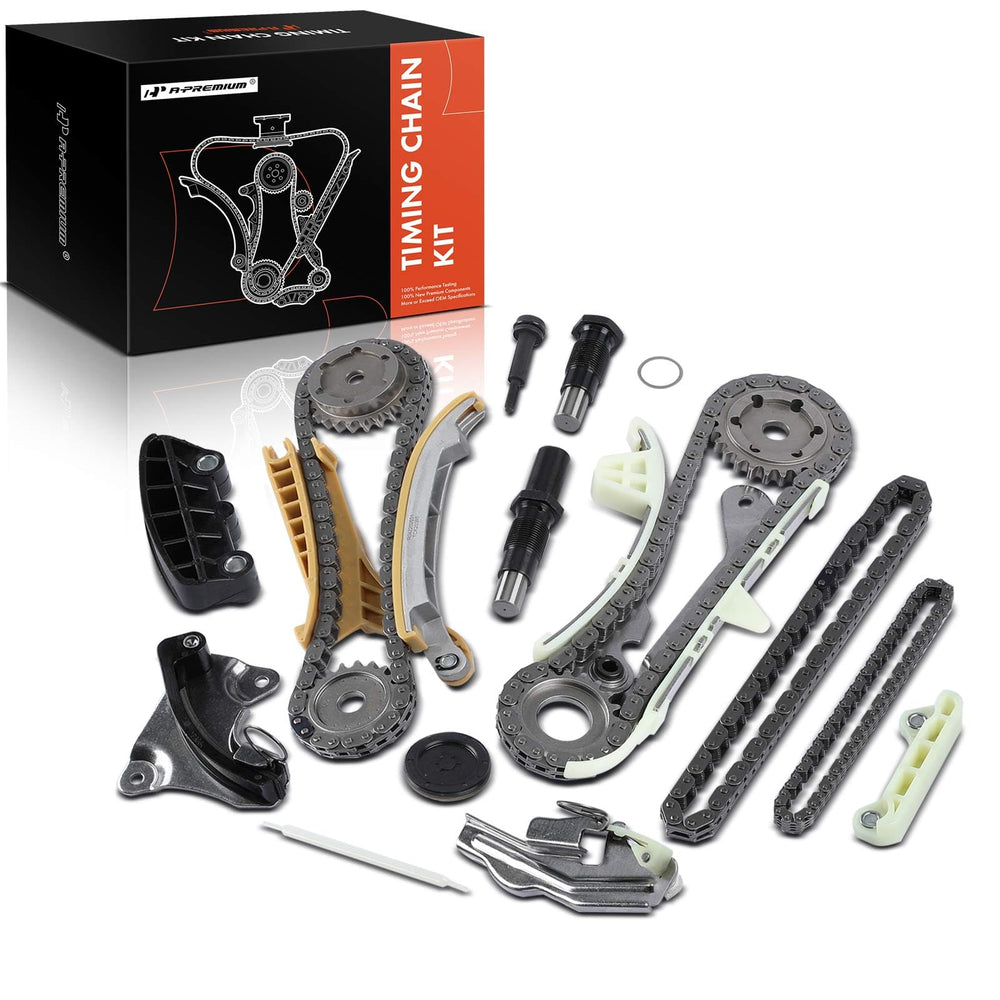 A-Premium 17PCS timing kit with tensioners and guides for Ford 4.0L SOHC engines