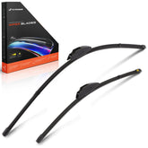 A-Premium 26-inch left wiper blade installed on Genesis G70 improves visibility.