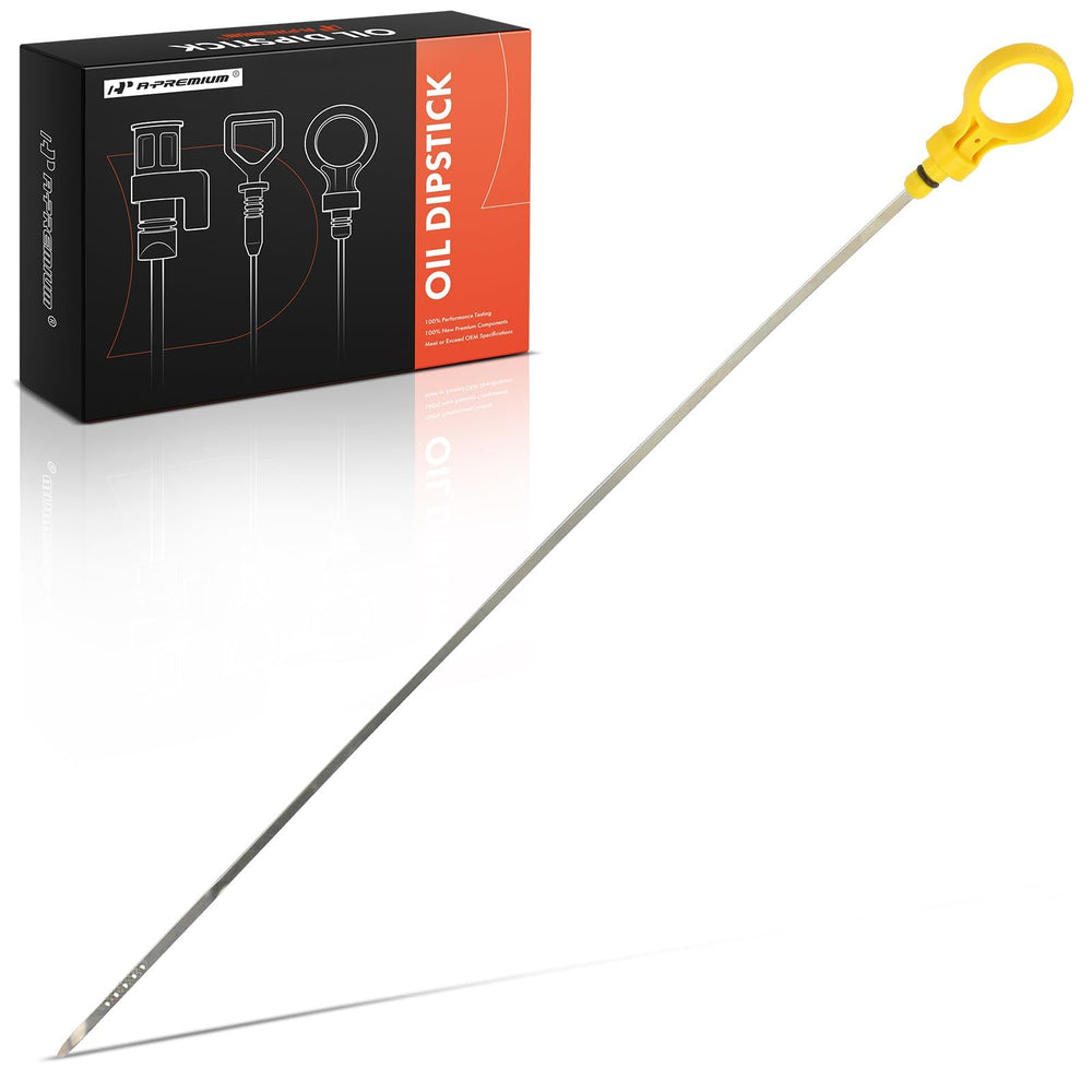A-Premium 3.8L 6-Cyl engine oil dipstick for precise oil level reading.