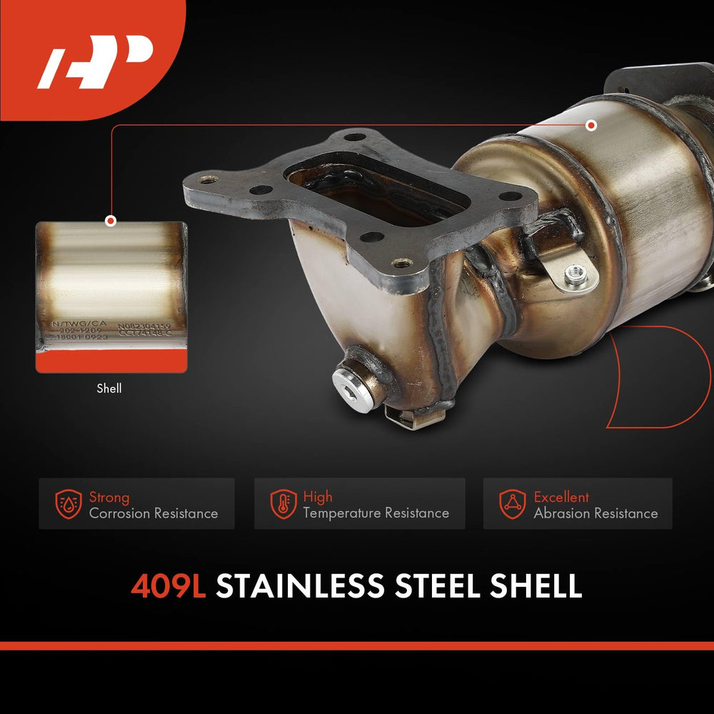 A-Premium 4-bolt welded inlet flange ensures secure mounting