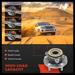 A-Premium 5-lug wheel stud provides secure wheel mounting.