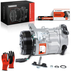 A-Premium AC compressor clutch close-up shows durable clutch for reliable cooling.