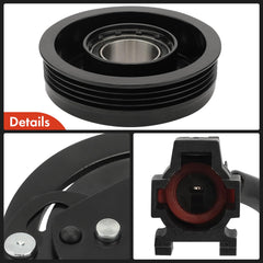 A-Premium retaining clips help secure pulley during installation