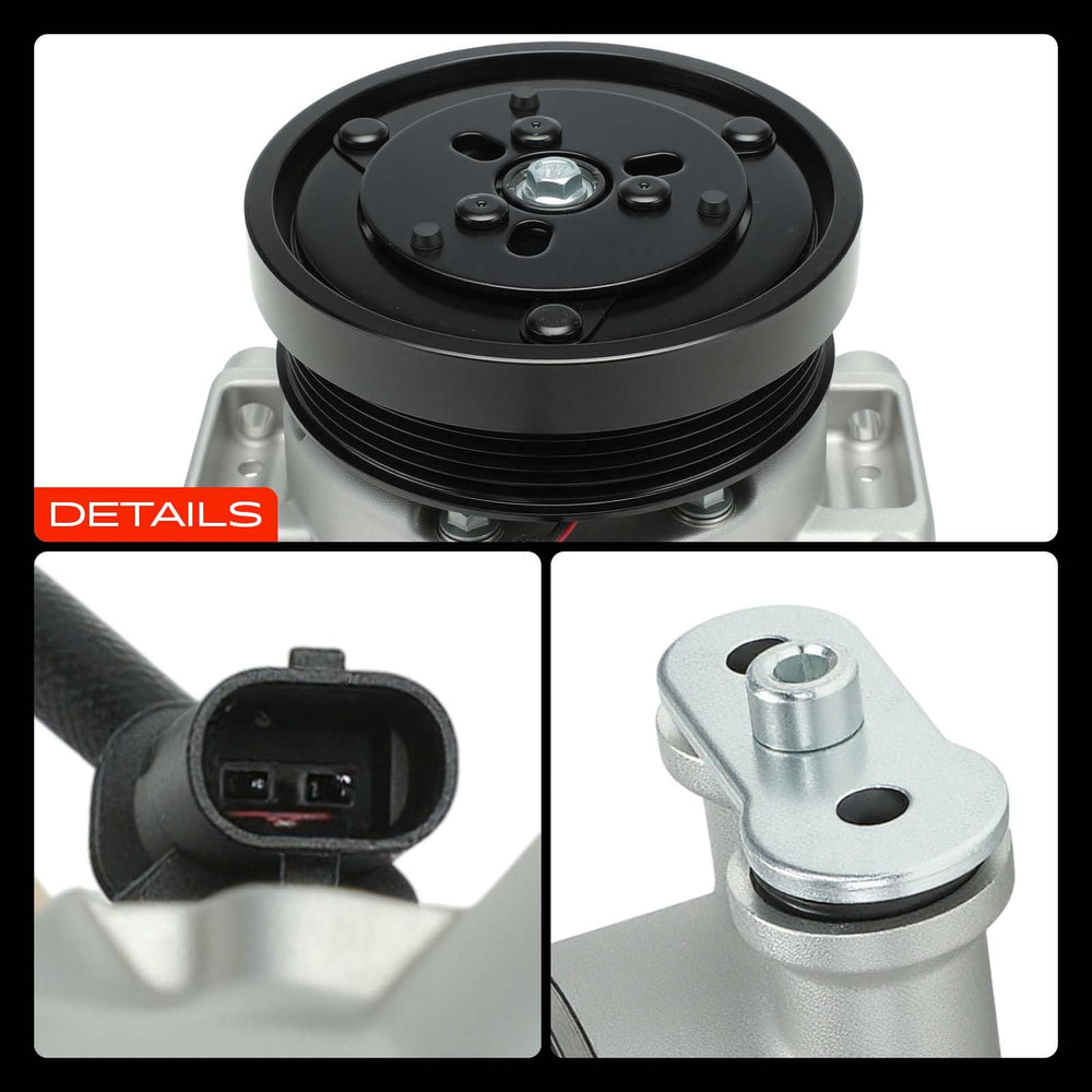 A-Premium AC compressor installation kit image shows necessary hardware.