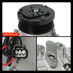 OE-inspired A-Premium compressor designed for dependable cooling performance.