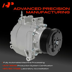 A-Premium PAG 100 oil prefilled for reliable lubrication.