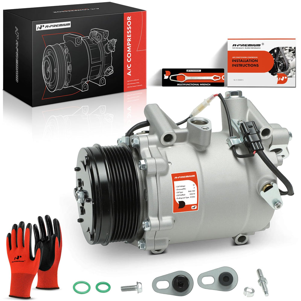 A-Premium AC compressor with clutch for Honda CR-V delivering reliable cooling system performance