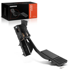 A-Premium accelerator pedal assembly, front view, OE-style fit for smooth pedal feel.