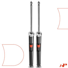 A-Premium black metal rear-struts assembly supports Mazda 3 suspension