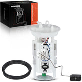 A-Premium BMW E46 fuel pump module assembly close-up for reliable fuel delivery.