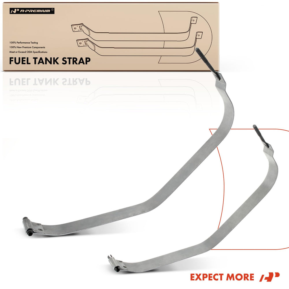 A-Premium bolt-on fuel tank strap kit for Jeep TJ safety