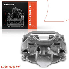 A-Premium rust-coated rear caliper view promoting longer life