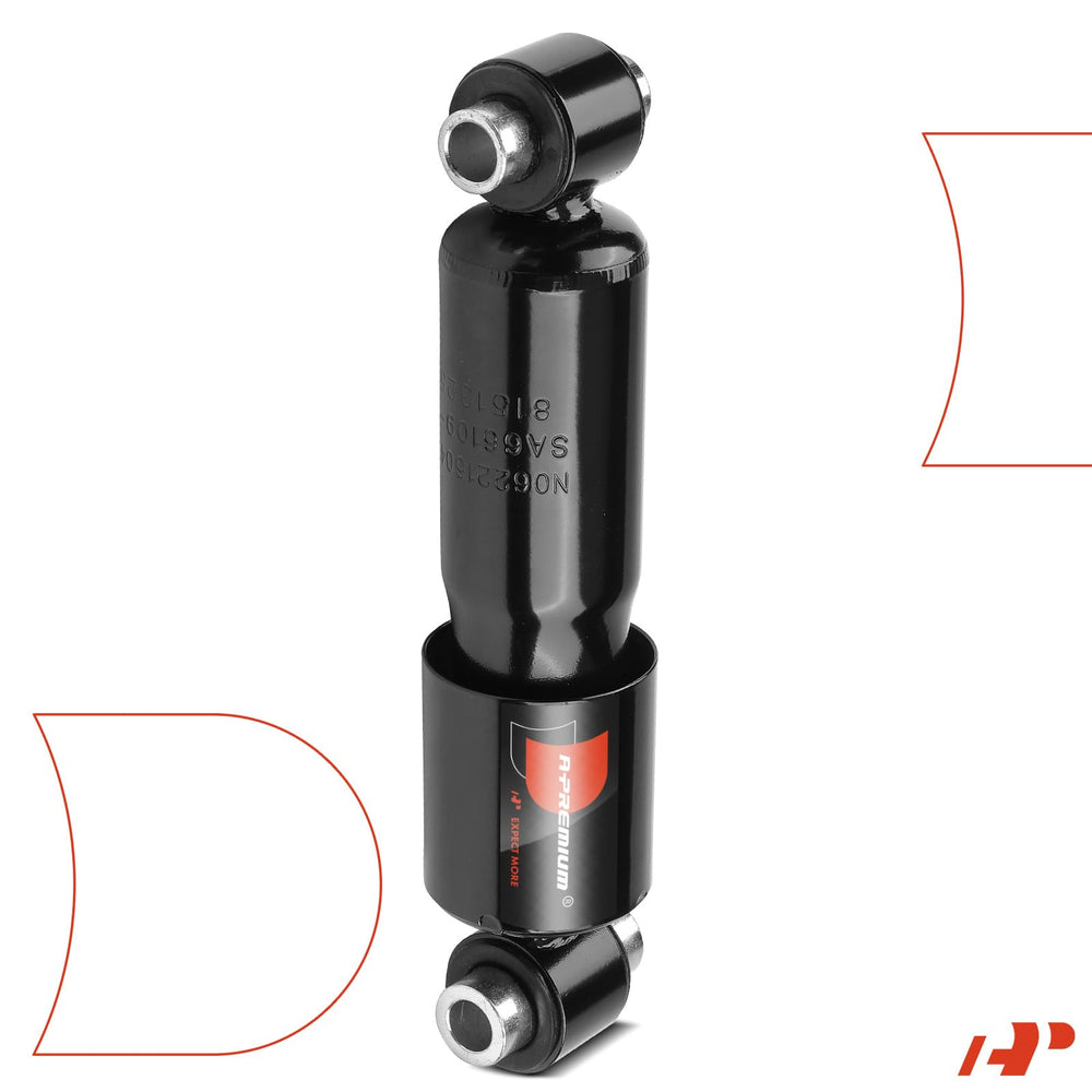A-Premium cab shock absorber for Volvo VT cab front works with mid-high sleeper rigs.