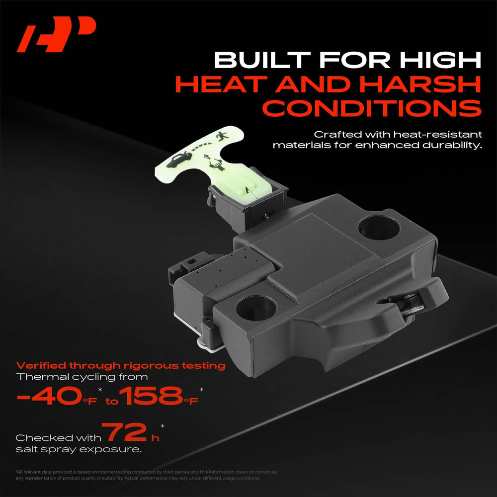 A-Premium Camry tailgate latch mechanism highlights sturdy materials.