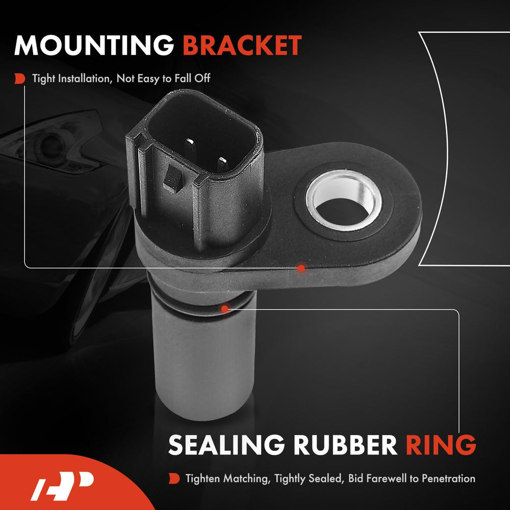 A-Premium camshaft sensor with 2-pin blade connector for reliable signals.