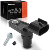 A-Premium camshaft position sensor close-up highlights the connector for reliable ignition timing.