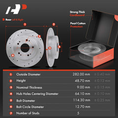 A-Premium ceramic pads kit provides low dust and quiet braking.