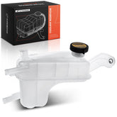 APremium coolant reservoir front view with cap for Prius ensures secure fit.