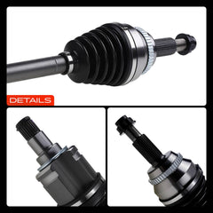 A-Premium CV axle front-left offers durable construction for long-term reliability.