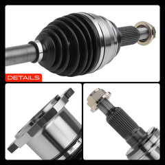 A-Premium CV axle includes one year unlimited mileage guarantee