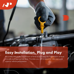 Dipstick length of 93.7 cm supports full engine bay access
