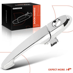 A-Premium chrome door handle surface finish, paintable and durable