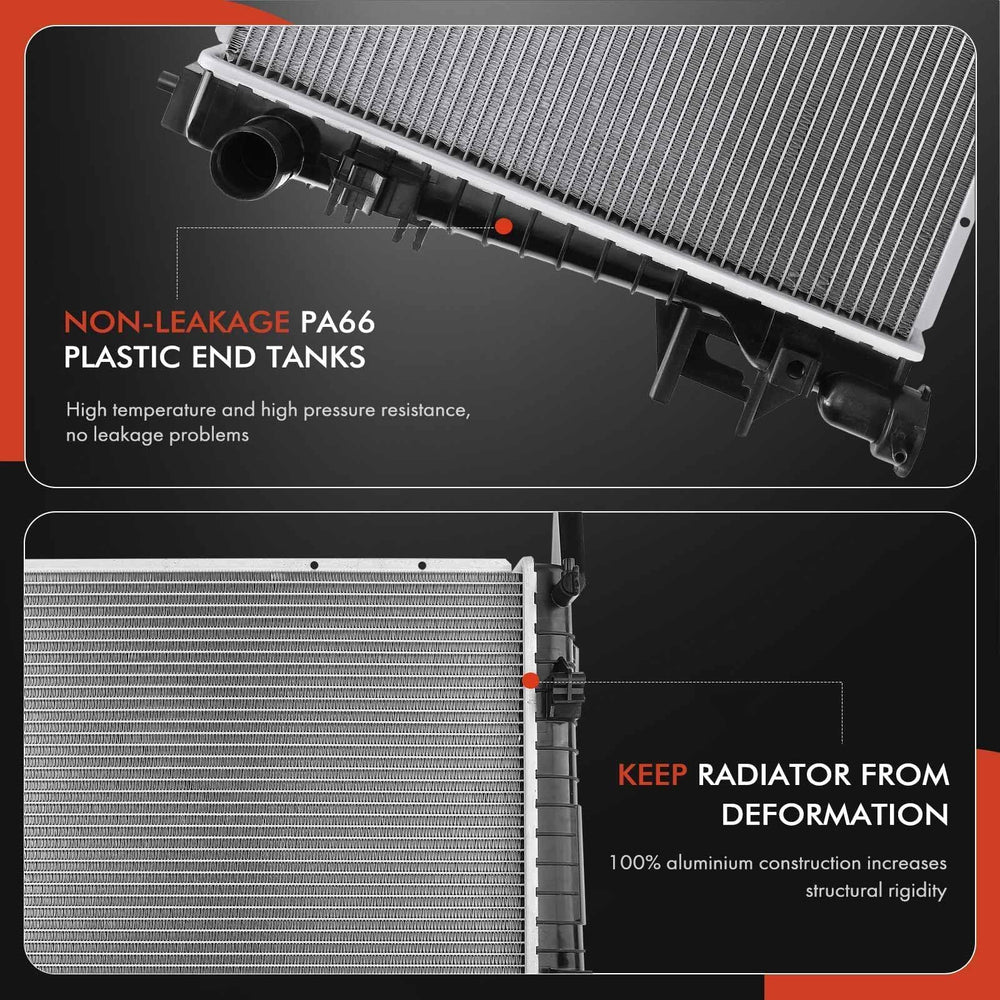 Core height 24-1/8 inches on the A-Premium radiator.