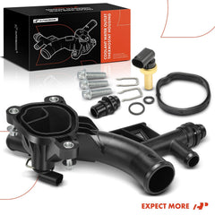 A-Premium thermostat housing assembly with sensor ready for installation