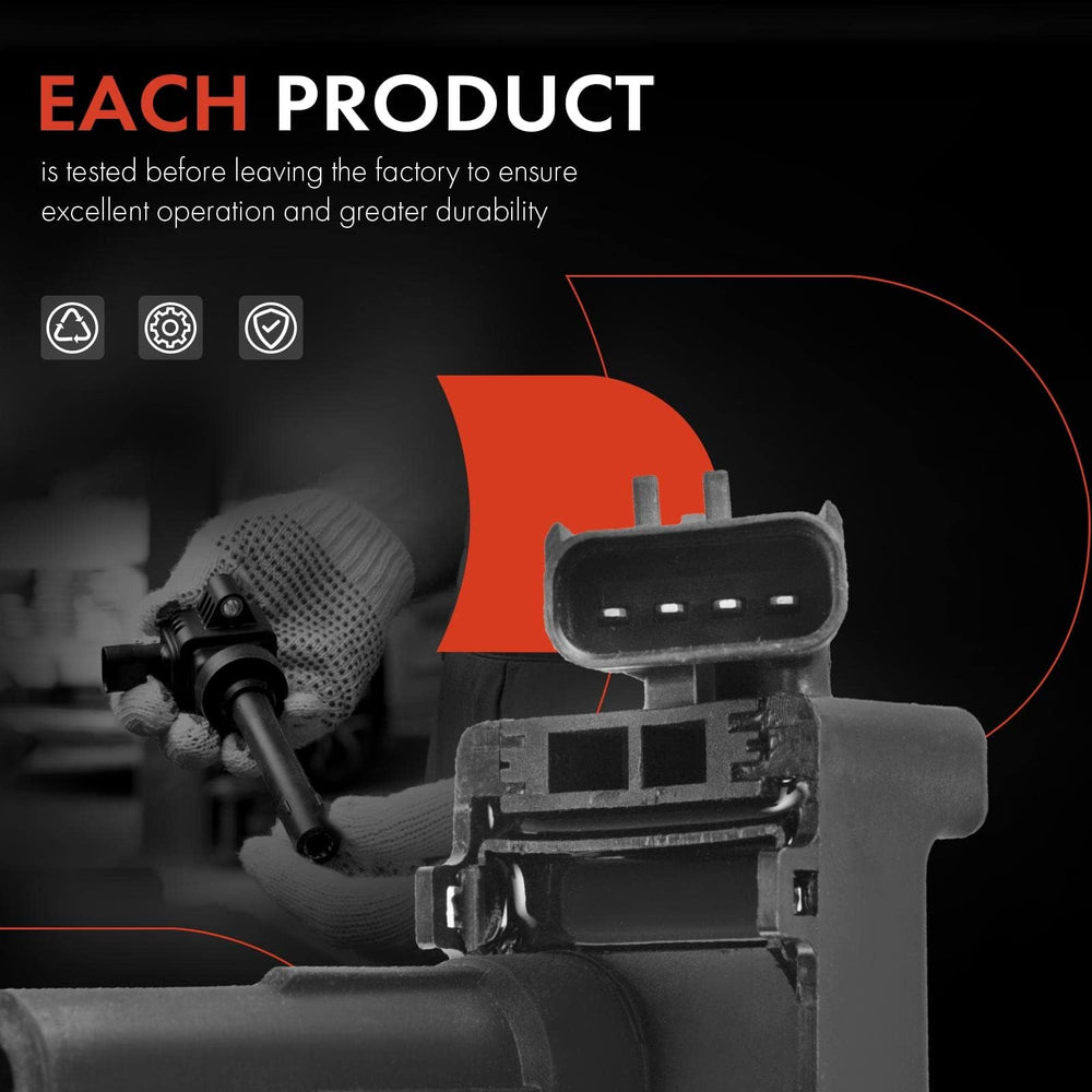 A-Premium 12V blade-terminal coil with four terminals for secure connections.