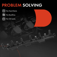 Bolt-on mounting design simplifies valve cover installation with A-Premium coil.