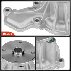 APremium engine water pump drive-serpentine-belt image shows correct mounting setup