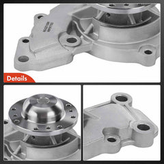 A-Premium engine water pump for Firebird with serpentine drive compatibility