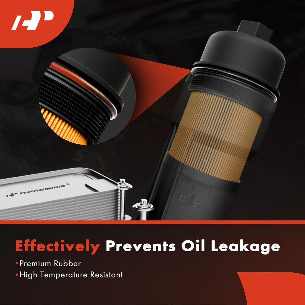O-rings included with the A-Premium filter kit for secure installation.