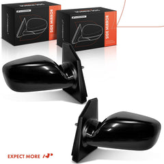 A-Premium mirror set for Toyota Corolla 2003-2008 ready for replacement.