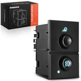 A-Premium fog light switch with blue indicator for Silverado visibility and style