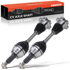 A-Premium front CV axle left view for GM trucks and SUVs, precise fit.