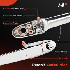A-Premium chrome driver door handle for Pontiac G5, reliable replacement